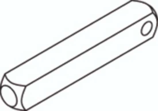 Afbeeldingen van Fuhr stift 870 pom870050 - voor 30/45 
