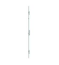 Afbeeldingen van Fuhr meerpuntsluiting multisafe 859 - lengte 2400mm doorn 45 vlak 20 pc92 - 2x zwenkhaak 2x rolnok zilver