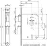 Afbeeldingen van Nemef d+n slot   *ls 1266-5    50mm
