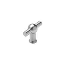 Afbeeldingen van INTERSTEEL Meubelknop T-vorm 18 mm recht rvs geborsteld 8510
