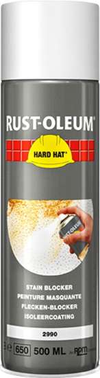 Afbeeldingen van Rustoleum spray 2990 isoleer matwit 500ml