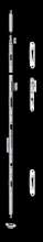 Afbeeldingen van Fuhr Stolpsluiting 841 - L=1687mm u26 - type 3 links zilver 