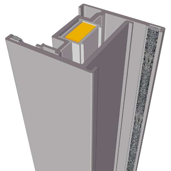 Afbeeldingen van Alprokon deurn.blind4055 2200mm loopdeel