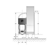 Afbeeldingen van Deventer Valdorpel DRS1540G - 1030mm ongemonteerd - EV1 