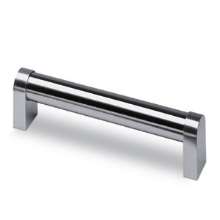 Afbeeldingen van Hettich Greep Como, boorafstand 320, L 332 mm, B 26 mm, H 45 mm, Roestvrij staal geborsteld / roestvrij staal finish geborsteld