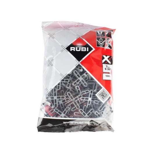 Afbeeldingen van Rubi tegelvoegkruisjes 7 mm doos 100 st