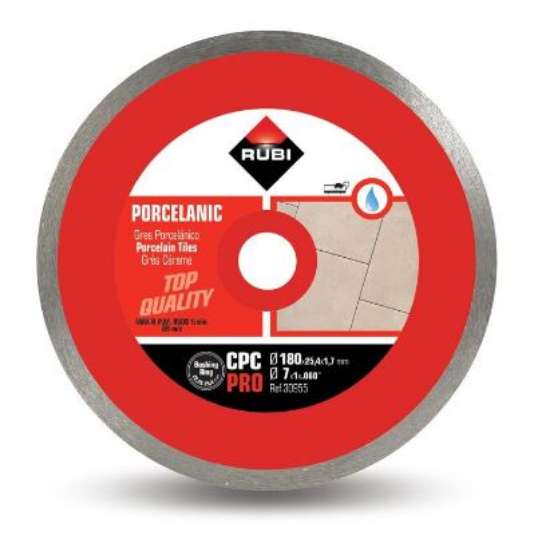Afbeeldingen van Rubi CPC 180 pro zaagblad met doorlopende