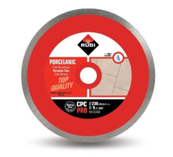 Afbeeldingen van Rubi CPC 230 pro zaagblad met doorlopende