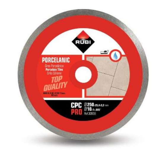 Afbeeldingen van Rubi CPC 250 pro zaagblad met doorlopende
