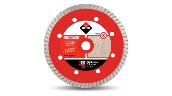 Afbeeldingen van Rubi TCR 230 superpro turbo diamantzaagblad