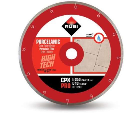 Afbeeldingen van Rubi CPX 250 pro zaagblad met doorlopende