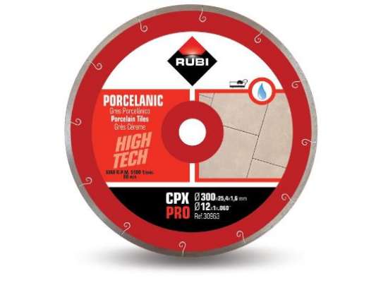 Afbeeldingen van Rubi CPX 300 pro zaagblad met doorlopende