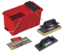 Afbeeldingen van Rubi set rubiclean pro (voegtroffel, troffel