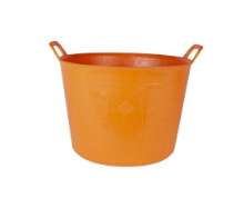 Afbeeldingen van Rubi plastic mand oranje nr. 3 40 liter