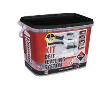 Afbeeldingen van Rubi delta leveling systeem clips dikte 1,5