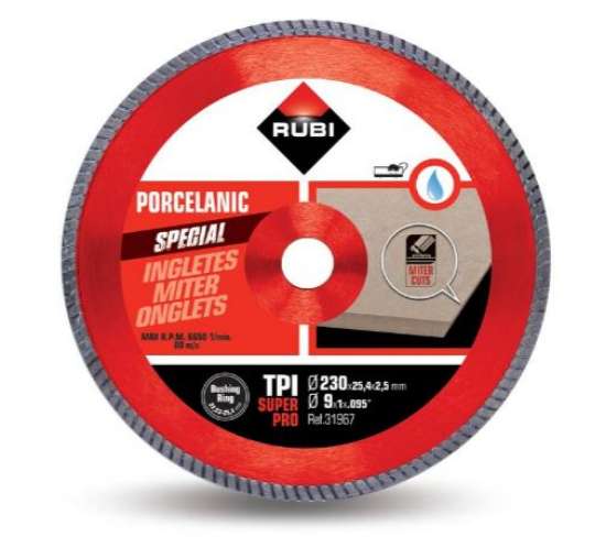 Afbeeldingen van Rubi TPI 230 SUPERPRO zaagblad