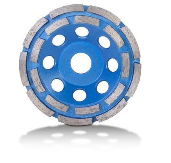 Afbeeldingen van Rubi slijpkop beton dubbele rij diameter 125