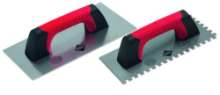 Afbeeldingen van Rubi stalen spaan 30 cm met dichte rubiflex