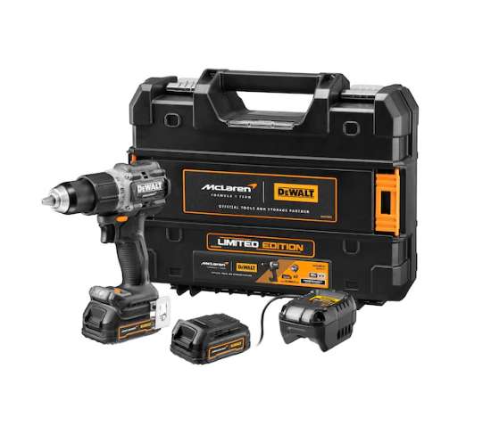 Afbeeldingen van DeWalt brushless compact schroef-/klopboormachine DCD85ME2GT-QW - 18V XR 2x1.7Ah accu - met oplader in TSTAK