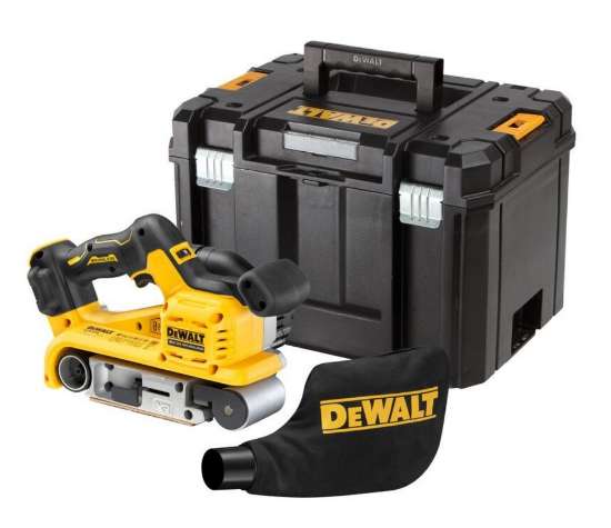 Afbeeldingen van DeWalt bandschuurmachine DCW220NT-XJ - 18V XR - zonder accu's en lader in TSTAK koffer