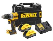 Afbeeldingen van DeWalt brushless compacte schroef-/boormachine G3 DCD800H2T-QW - 18V XR 2x5.0Ah accu - inclusief oplader in TSTAK koffer