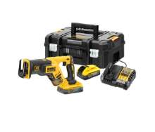 Afbeeldingen van DeWalt reciprozaag DCS367H2T-QW - 18V XR 2x5.0Ah accu - inclusief oplader in TSTAK koffer