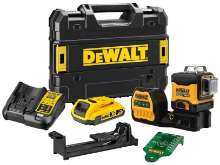 Afbeeldingen van DeWalt zelfnivellerend multilijnlaser - 18V 2.Ah accu - in koffer