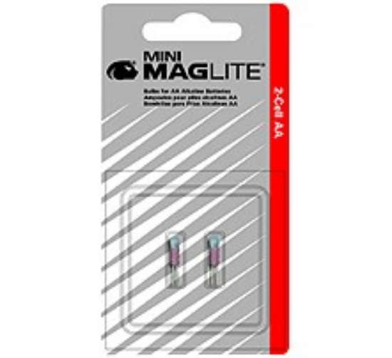 Afbeeldingen van Maglite reservelamp tbv 2 x aa  (per 2 stuks