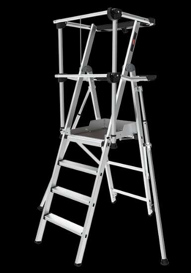 Afbeeldingen van Altrex platformtrap PRO RolShield - 4 treden