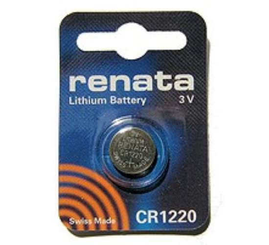 Afbeeldingen van Knoopcel batterij  12.0x2.0  CR1220 lithium