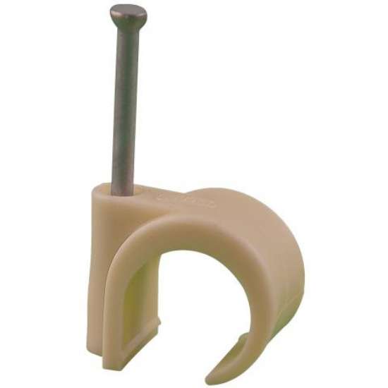 Afbeeldingen van Mepac SP16/19C spijkerclip 16/19-20mm creme