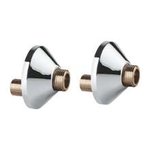 Afbeeldingen van Grohe S-kopp. met rozet 3/8"x1/2" 1200000M