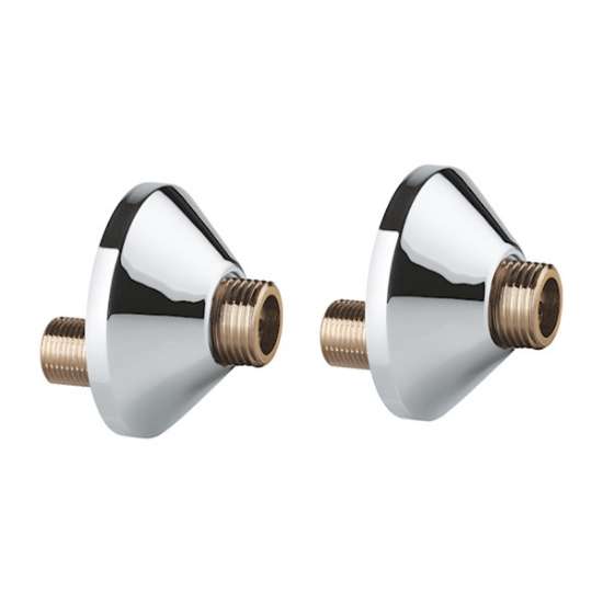 Afbeeldingen van Grohe S-kopp. met rozet 3/8"x1/2" 1200000M