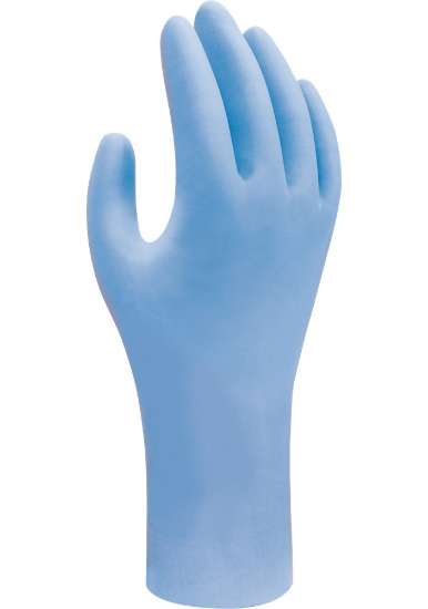 Afbeeldingen van Showa 7502PF handschoen Nitril mt.S 200st.