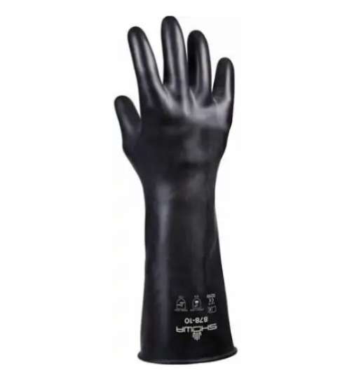 Afbeeldingen van Showa 878 Butyl werkhandschoen mt.XL