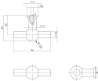 Afbeeldingen van INTERSTEEL Meubelknop T-vorm 20mm recht rvs geborsteld 8510