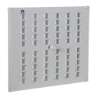 Afbeeldingen van Renson regelb.rooster 4032/2 240x200 Ral 9010