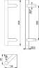 Afbeeldingen van Hoppe T-greep E5012 - 30mm 400/300mm - RVS