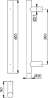 Afbeeldingen van Hoppe T-greep E5011 - 30mm 400/300mm - RVS