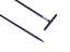 Afbeeldingen van De Wit Draadpen 600x10mm T-kop