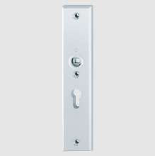 Afbeeldingen van Hoppe Inbraakwerend aluminium langschild 2214 - PC55 - F1