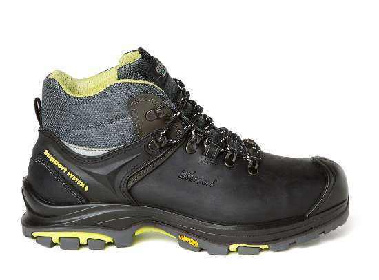 Afbeeldingen van Grisport schoen Tundra S3 hoog zwart/lime