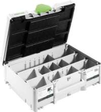 Afbeeldingen van Festool systainer³ SORT-SYS3M137 DOMINO -