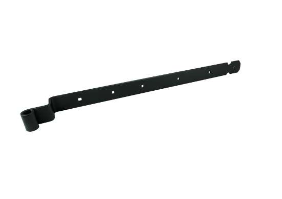 Afbeeldingen van GB Bochtheng voor pen Ø16 650 45x6 zwarte Epoxy Coating