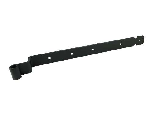 Afbeeldingen van GB Bochtheng voor pen Ø16 750 45x6 zwarte Epoxy Coating