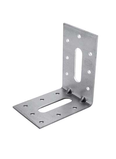 Afbeeldingen van GB hoekanker - 80x100mm 60x2,5 - zink magnesium