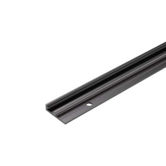 Afbeeldingen van Halemeier Versa plintprofiel - 2500mm - Zwart