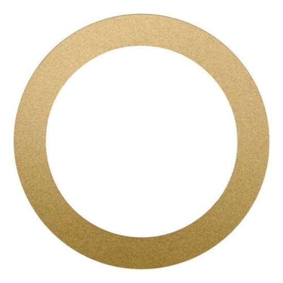 Afbeeldingen van Halemeier Litepanel 68 afdekring - zelfklevend - goud metallic