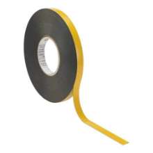 Afbeeldingen van Halemeier Plakband - 50 m, 16 mm - Zwart