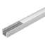 Afbeeldingen van Halemeier Channelline U - 2500mm - aluminium/opaal